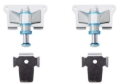 Picture of King Shocks 2016+ Toyota Tacoma Front 2.0 Compact Bump Stop Kit (Pair)