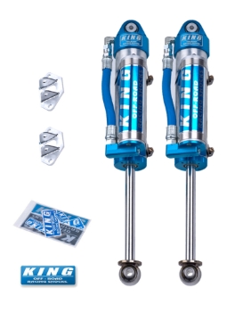 Picture of King Shocks 2005+ Nissan Frontier Rear 2.5 Dia Piggy Hose Reservoir Shock (Pair)