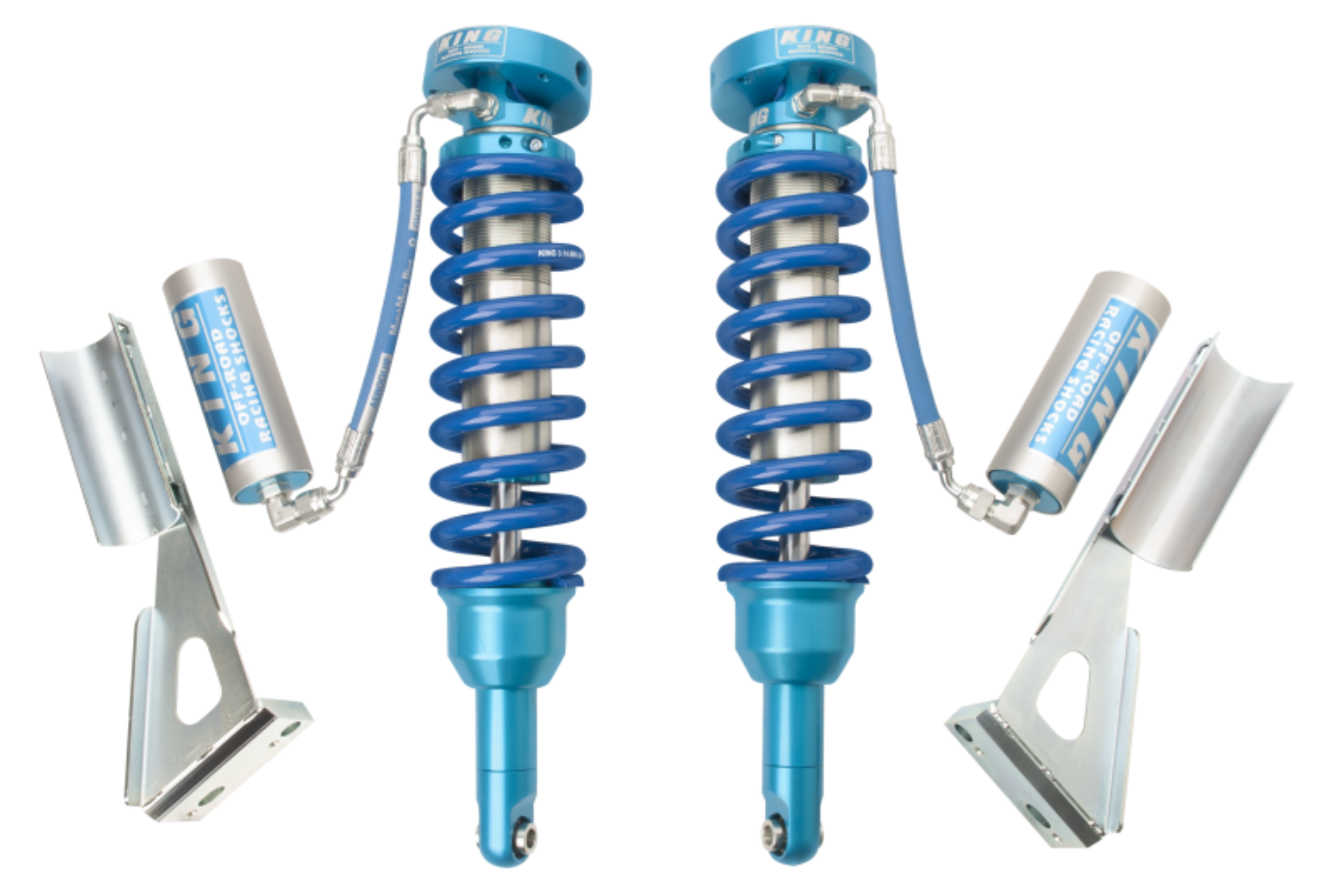 Picture of King Shocks 2005+ Toyota Tacoma (6 Lug) Front 2.5 Dia Remote Reservoir Coilover (Pair)