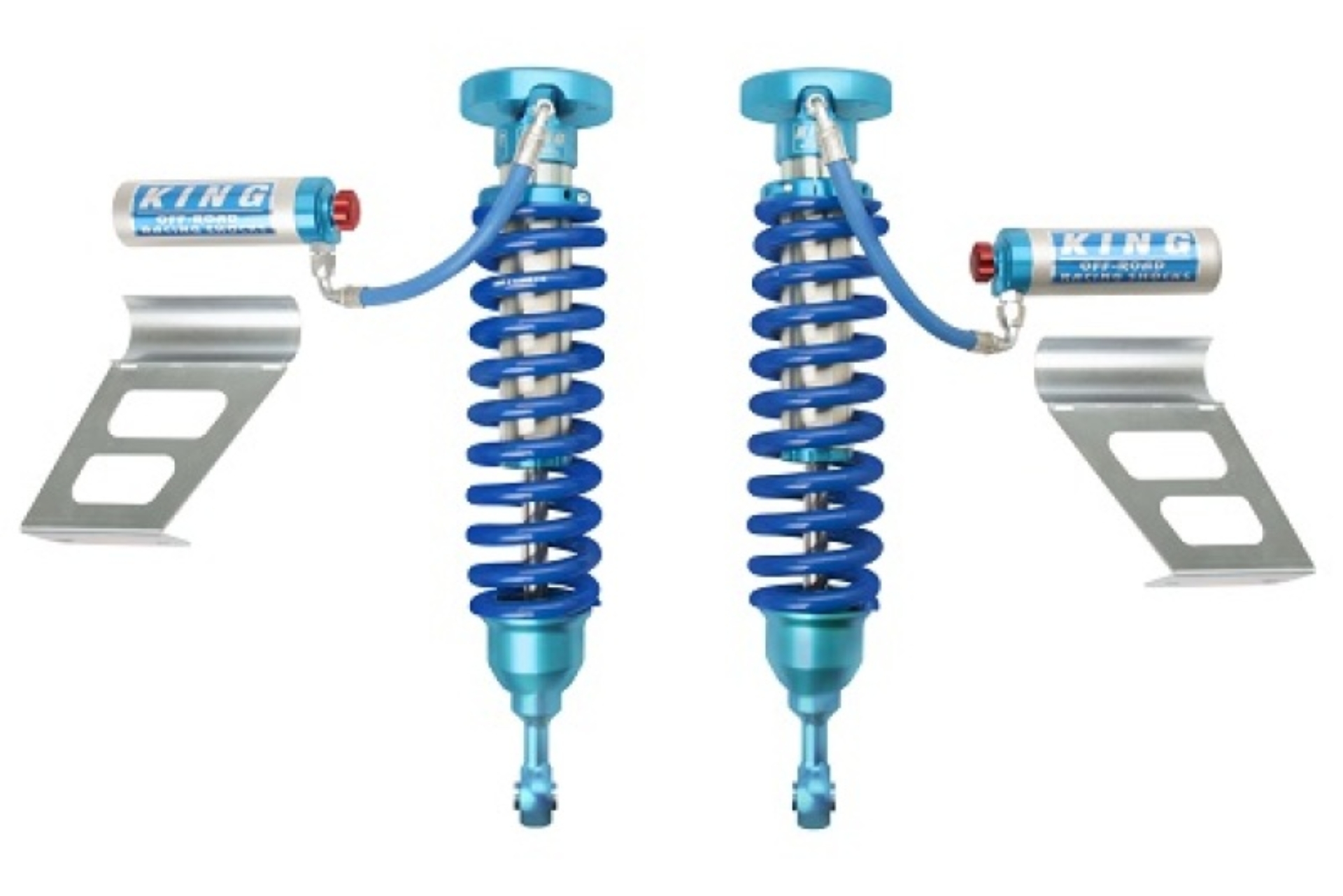 Picture of King Shocks 2007+ Toyota Tundra 2.5 Dia Front Coilover w/Remote Reservoir w/Adjuster (Pair)