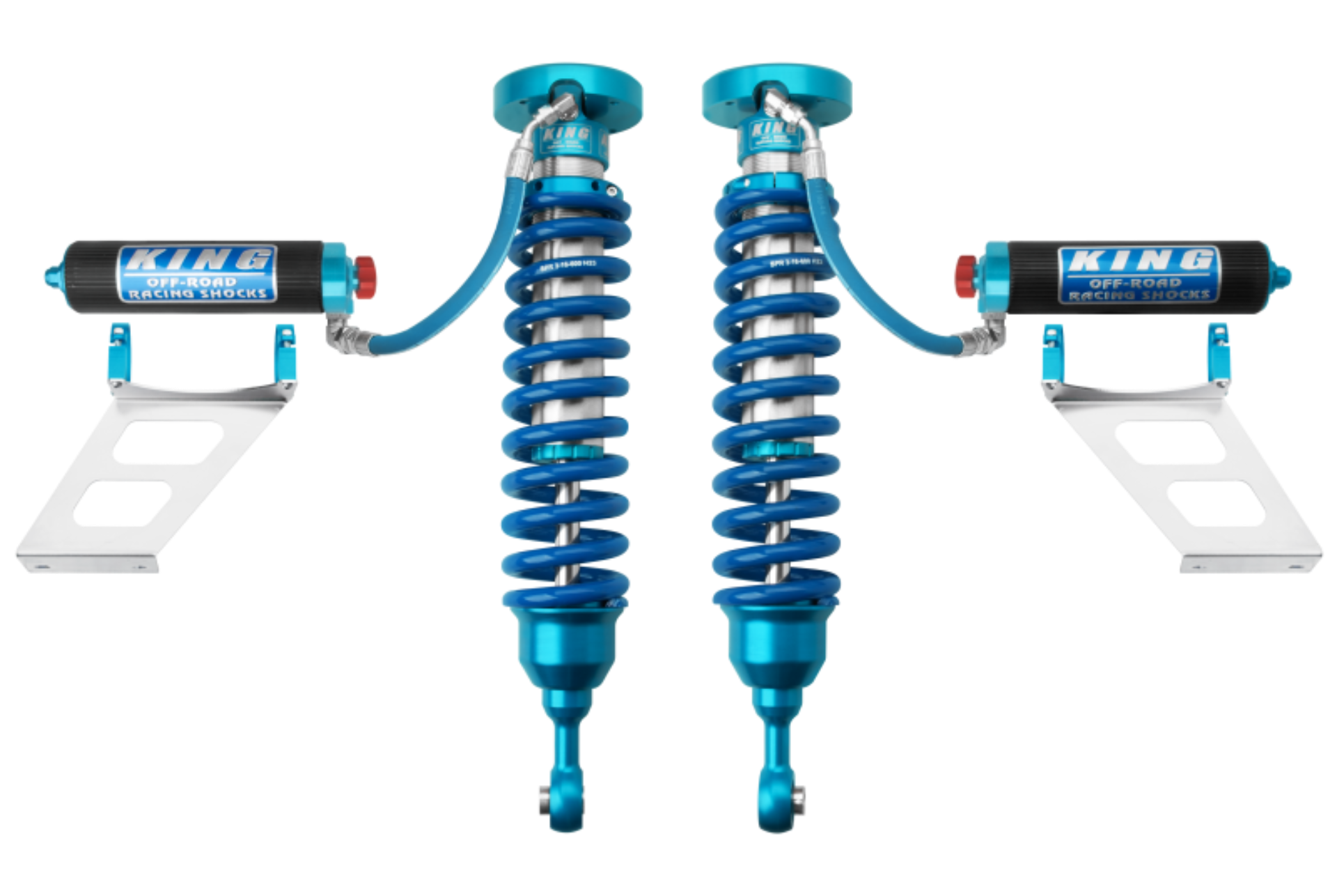 Picture of King Shocks 2007+ Toyota Tundra 2.5 Dia Front Coilover w/Remote Reservoir w/Adjuster (Pair)