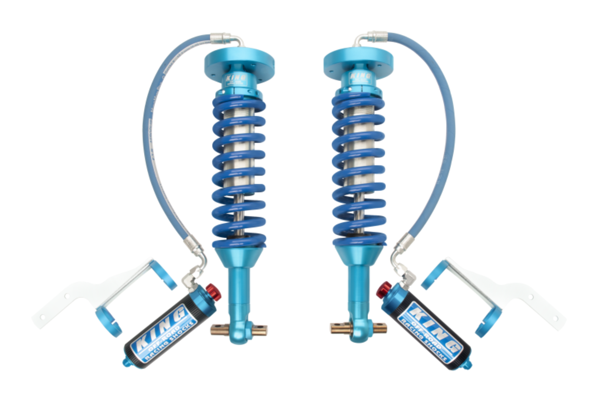 Picture of King Shocks 2018+ Ford Expedition 4WD Front 2.5 Dia Remote Res Coilover (Pair) w/Adjuster (Pair)