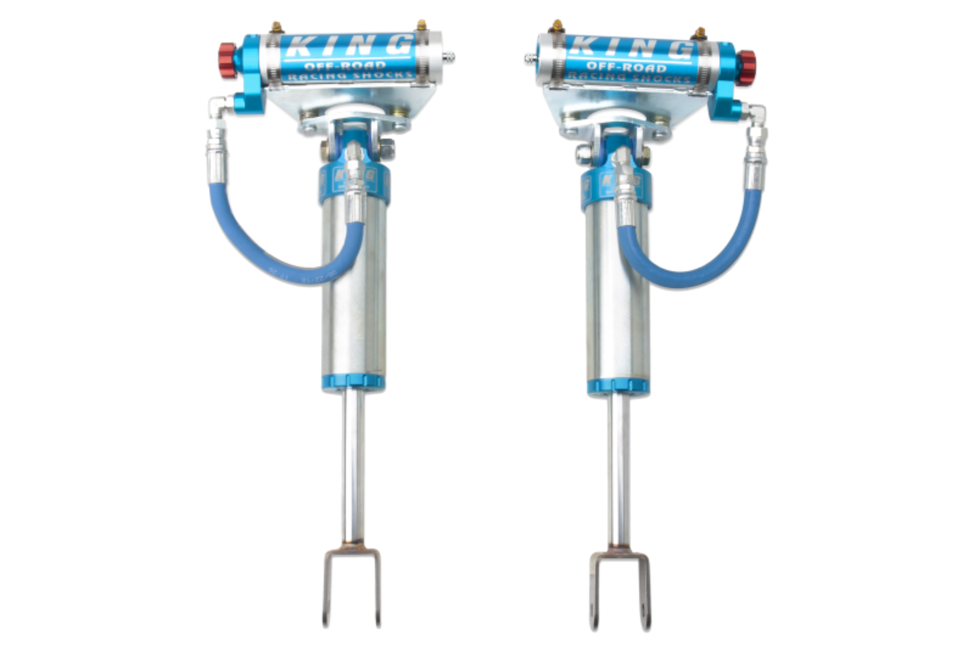 Picture of King Shocks 2011+ Chevrolet Silverado 2500/3500/HD Front 2.5 Dia Remote Res Shock w/Adjuster (Pair)
