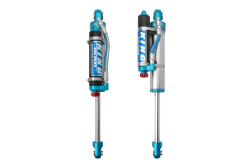 Picture of King Shocks 12-18 Ford Ranger Px/T6 Rear 2.5 Dia Piggy Hose Reservoir w/Adjuster (Pair)