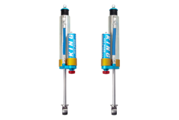 Picture of King Shocks 96-02 Toyota 4Runner Rear 2.5 Dia Piggy Hose Reservoir w/Adjuster (Pair)