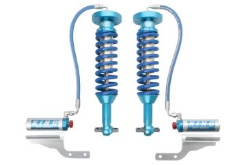 Picture of King Shocks 2015+ Ford F150 2WD Front 2.5 Dia Remote Reservoir Coilover w/Adjuster (Pair)