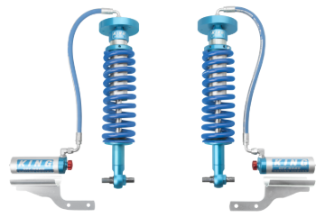 Picture of King Shocks 2015+ Ford F150 4WD Front 2.5 Dia Remote Reservoir Coilover w/Adjuster (Pair)