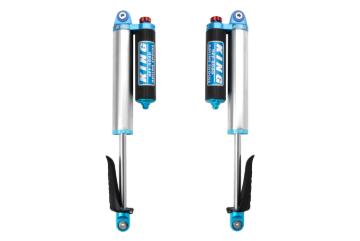 Picture of King Shocks 2018+ Jeep Wrangler JL Rear 2.5 Dia Piggyback Res Shock for 0-2in Lift w/Adjuster (Pair)