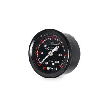 Picture of Grams Performance 0-120 PSI Fuel Pressure Gauge