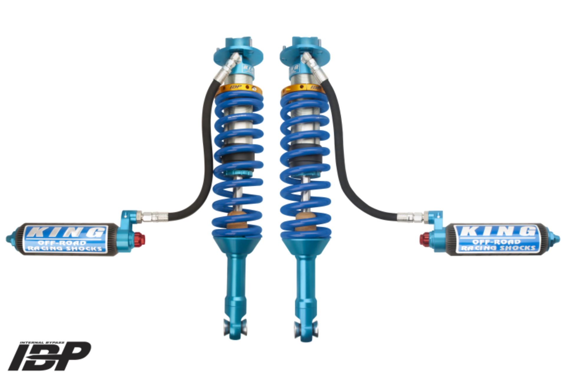 Picture of King Shocks 2017+ Ford Raptor 4WD Front 3.0 Dia Remote Perf Fin Res Coilover w/Adj/Int Bypass (Pair)