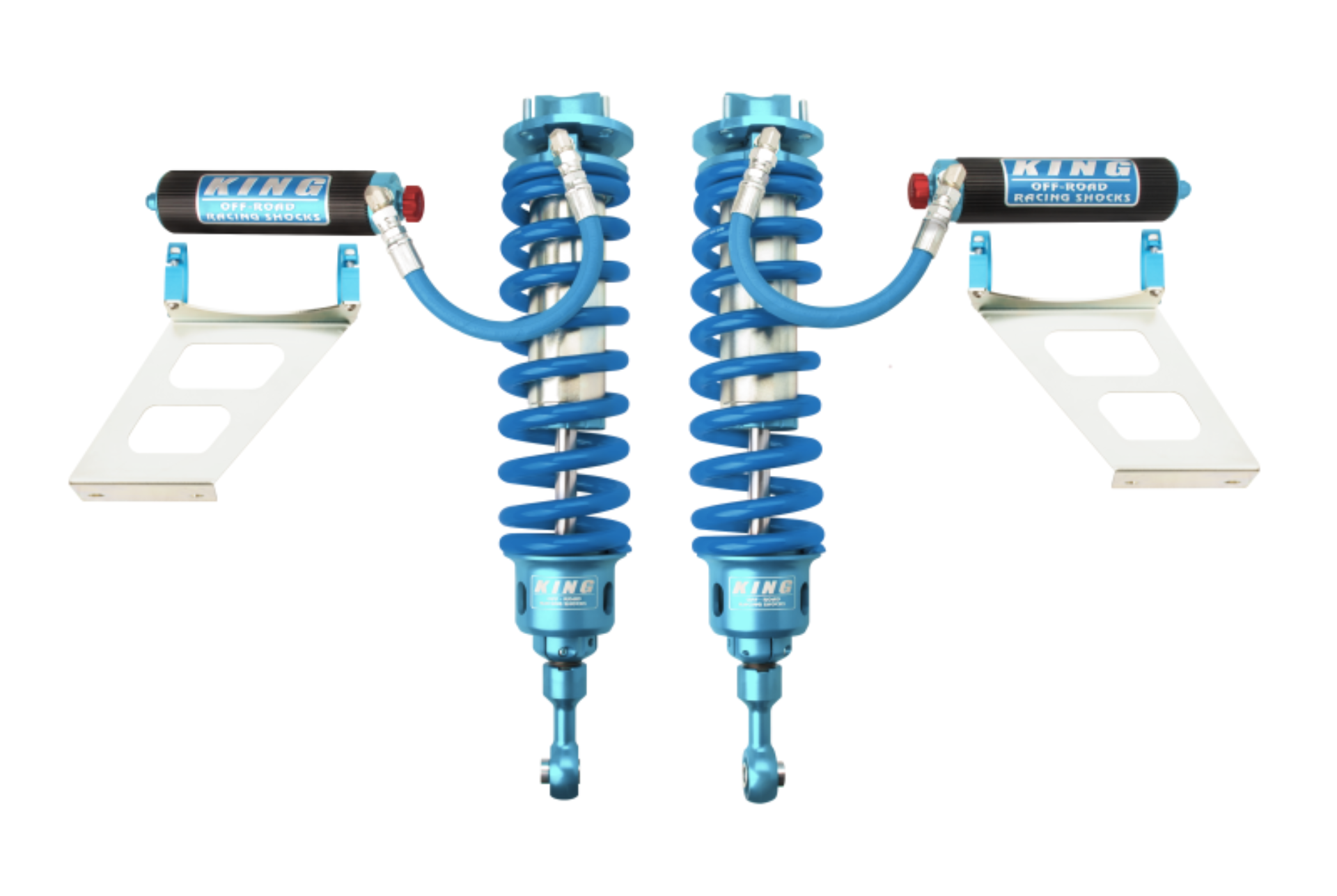 Picture of King Shocks 2007+ Toyota Tundra Front Stage 3 Race Kit 3.0 Dia Remote Res Coilover w/Adjuster (Pair)