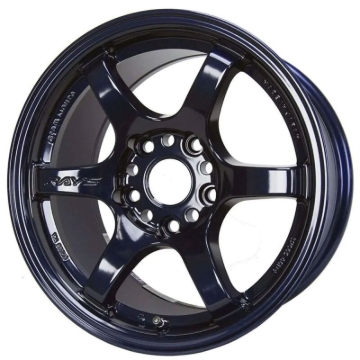Picture of Gram Lights 57DR 15x8.0 +35 5x114.3 Dark Blue Wheel