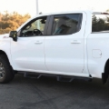 Picture of Westin 2019 Chevrolet Silverado / GMC Sierra 1500 Crew Cab Drop Nerf Step Bars - Textured Black