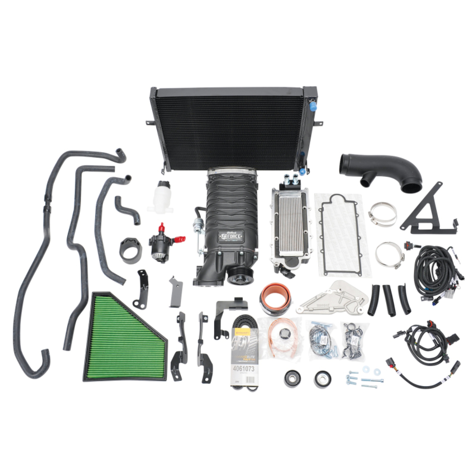 Picture of Edelbrock Stage 1 Supercharger Kit #159950 For 2016-19 Camaro 3.6L V6 W/O Tune