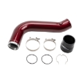 Picture of Wehrli 17-19 Chevrolet 6.6L L5P Duramax Passenger Side 3.5in Intercooler Pipe - WCFab Red
