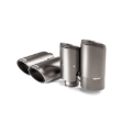 Picture of Akrapovic 2018+ Porsche Cayenne V6 (536) Tail Pipe Set (Titanium)