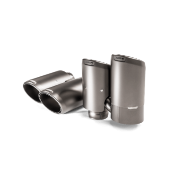 Picture of Akrapovic 2018+ Porsche Cayenne V6 (536) Tail Pipe Set (Titanium)