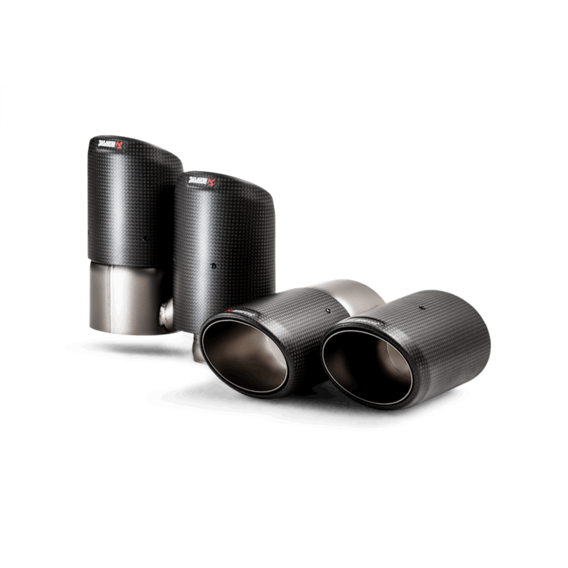 Picture of Akrapovic 2018+ Porsche Cayenne V6 (536) Tail Pipe Set (Carbon)