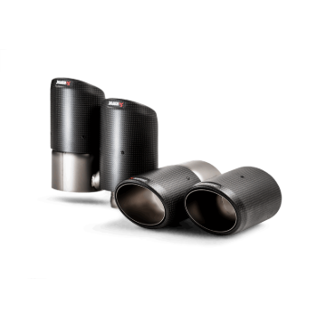 Picture of Akrapovic 2018+ Porsche Cayenne V6 (536) Tail Pipe Set (Carbon)