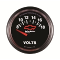 Picture of Autometer GM Bowtie Black 2-1/16 Voltmeter 8-18V