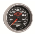 Picture of Autometer Speedometer 3-3/8in, 0-160 MPH, Elec. Programmable - Bowtie Black