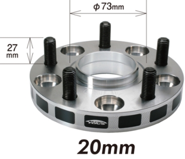 Picture of Project Kics 12X1.50 5x114.3 67MM Hub Wide Tread Spacers - 20MM