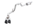 Picture of AWE Tuning 2015+ Ford F-150 0FG Single Exit Performance Exhaust System w/4.5in Diamond Black Tips