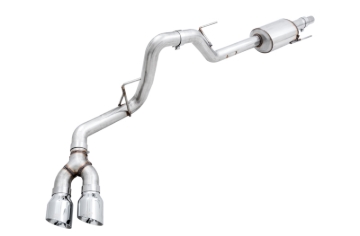 Picture of AWE Tuning 2015+ Ford F-150 0FG Single Exit Performance Exhaust System w/4.5in Chrome Silver Tips