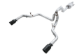 Picture of AWE Tuning 2015+ Ford F-150 0FG Dual Exit Performance Exhaust System w/5in Diamond Black Tips