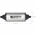 Picture of Grams Performance 100 Micron -8AN Fuel Filter