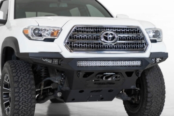 Picture of Addictive Desert Designs 16-19 Toyota Tacoma Stealth Fighter Front Bumper w/ Winch Mount