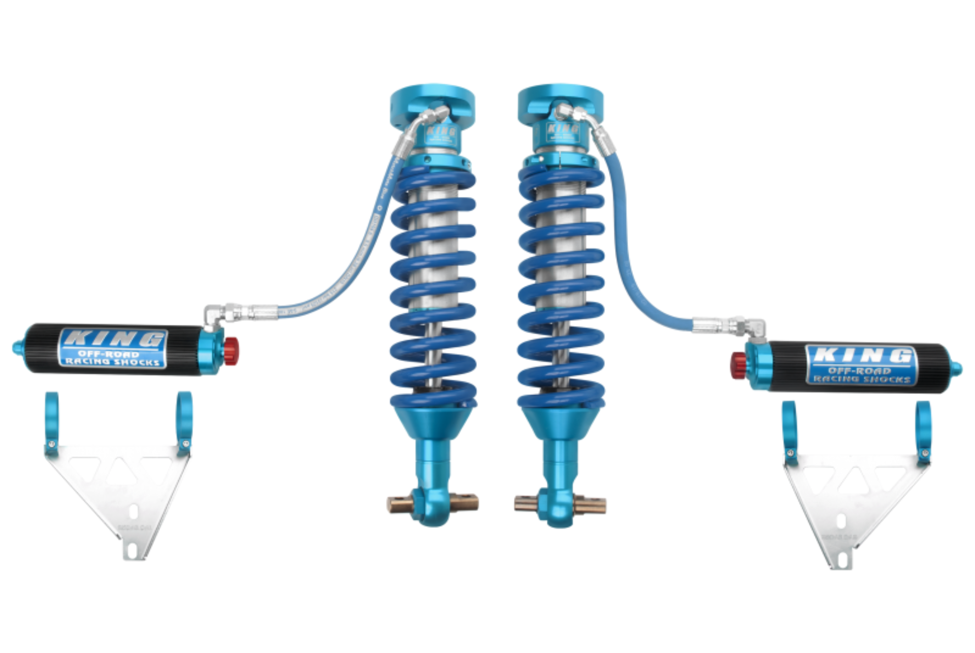 Picture of King Shocks 2019+ Ford Ranger (US Only) Front 2.5 Dia Remote Reservoir Coilover w/Adjuster (Pair)