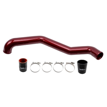 Picture of Wehrli 17-19 Chevrolet 6.6L L5P Duramax Driver Side 3in Intercooler Pipe - Bronze Chrome