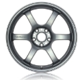 Picture of Gram Lights 57DR 19x9.5 +25 5x112 Gunblue 2 Wheel