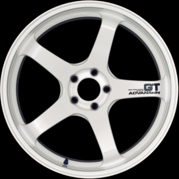 Picture of Advan GT Premium Version 19x10.5 +32 5x112 Racing White Wheel