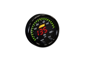 Picture of AEM X-Series 0-150 Oil Pressure Gauge Kit