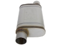 Picture of aFe MACH Force-Xp 409 SS Muffler 3in ID Offset/Offset x 4in H x 9in W x 14in L - Oval Body