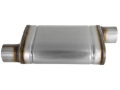 Picture of aFe MACH Force-Xp 409 SS Muffler 3in ID Offset/Offset x 4in H x 9in W x 14in L - Oval Body