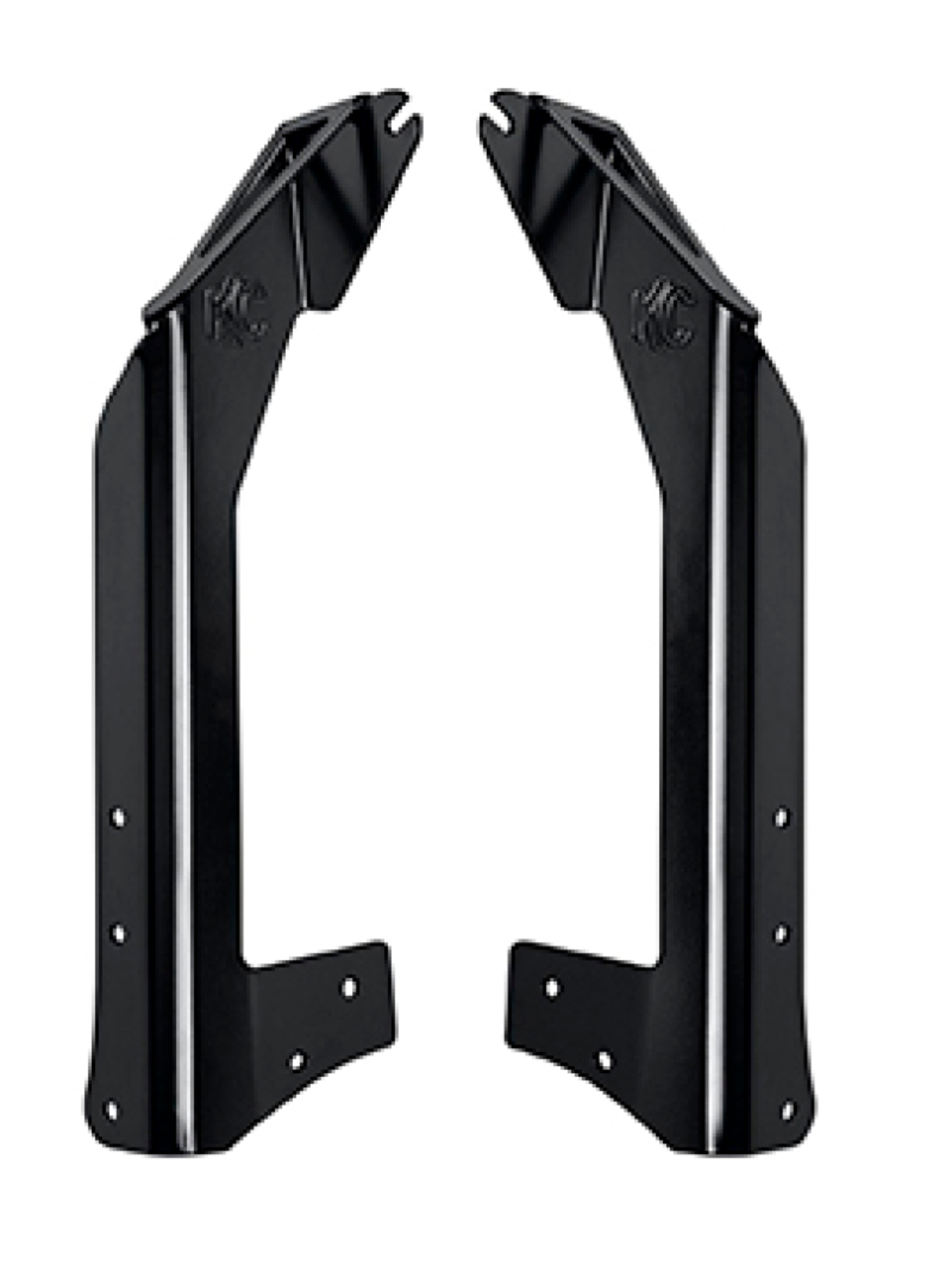 Picture of KC HiLiTES 07-18 Jeep JK Overhead Mount Bracket Set (for 50in. Gravity LED Pro6/C-Series LED Lights)