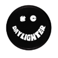 Picture of KC HiLiTES 6in. Round Hard Cover for Daylighter/SlimLite/Pro-Sport (Single) - Black w/White Smile