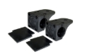 Picture of KC HiLiTES Universal Tube Clamp Light Mount Bracket Set / 1.25in. to 1.5in. Bar (Pair)