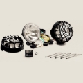 Picture of KC HiLiTES Rally 400 4in. Round Halogen Light 55w Spread Beam (Pair Pack System) - Black