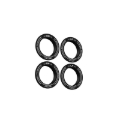 Picture of fifteen52 FFT Center Rings Wheel Center Caps - 52-RSRRING-BLACK-CD-SET