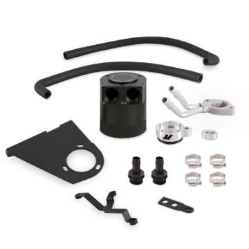 Picture of Mishimoto 2017+ Ford 6.7L Powerstroke Baffled Oil Catch Can Kit