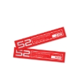 Picture of fifteen52 FFT Wheel Decals Wheel Accessories - 52-RSR-LIPDECAL-RED-SET