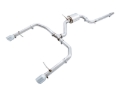 Picture of AWE Tuning 18-21 Volkswagen Jetta GLI Mk7 Track Exhaust - Chrome Silver Tips (Fits High-Flow DP)