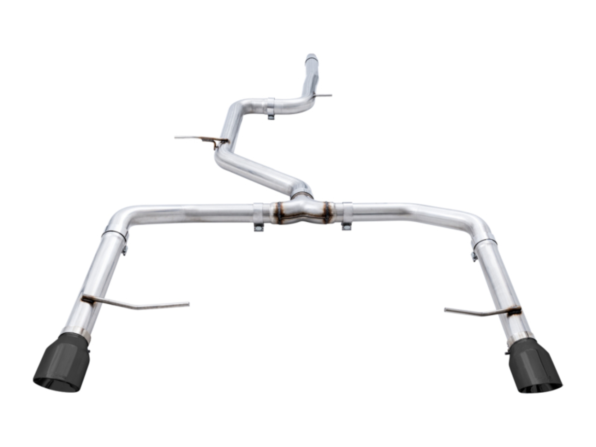 Picture of AWE Tuning 18-21 Volkswagen Jetta GLI Mk7 Track Edition Exhaust - Diamond Black Tips (Fits OEM DP)