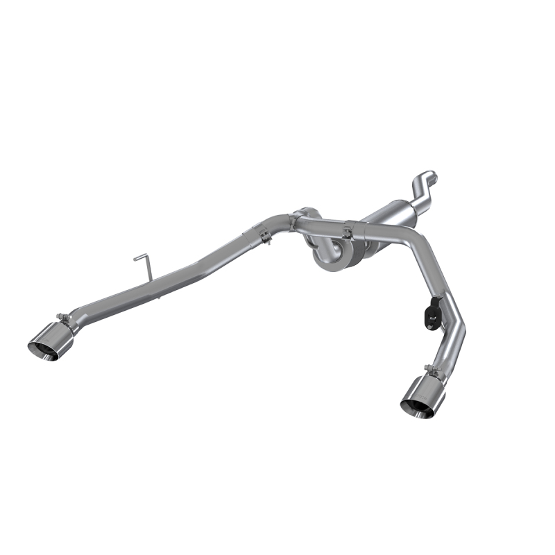 Picture of MBRP 2020 Jeep Gladiator 3.6L 2.5in Dual Rear Exit Cat Back Exhaust Aluminized