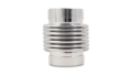 Picture of Vibrant SS Bellow Assembly w/ Liner 1.875in Inlet/Outlet ID x 2.75in OAL Electro Polished