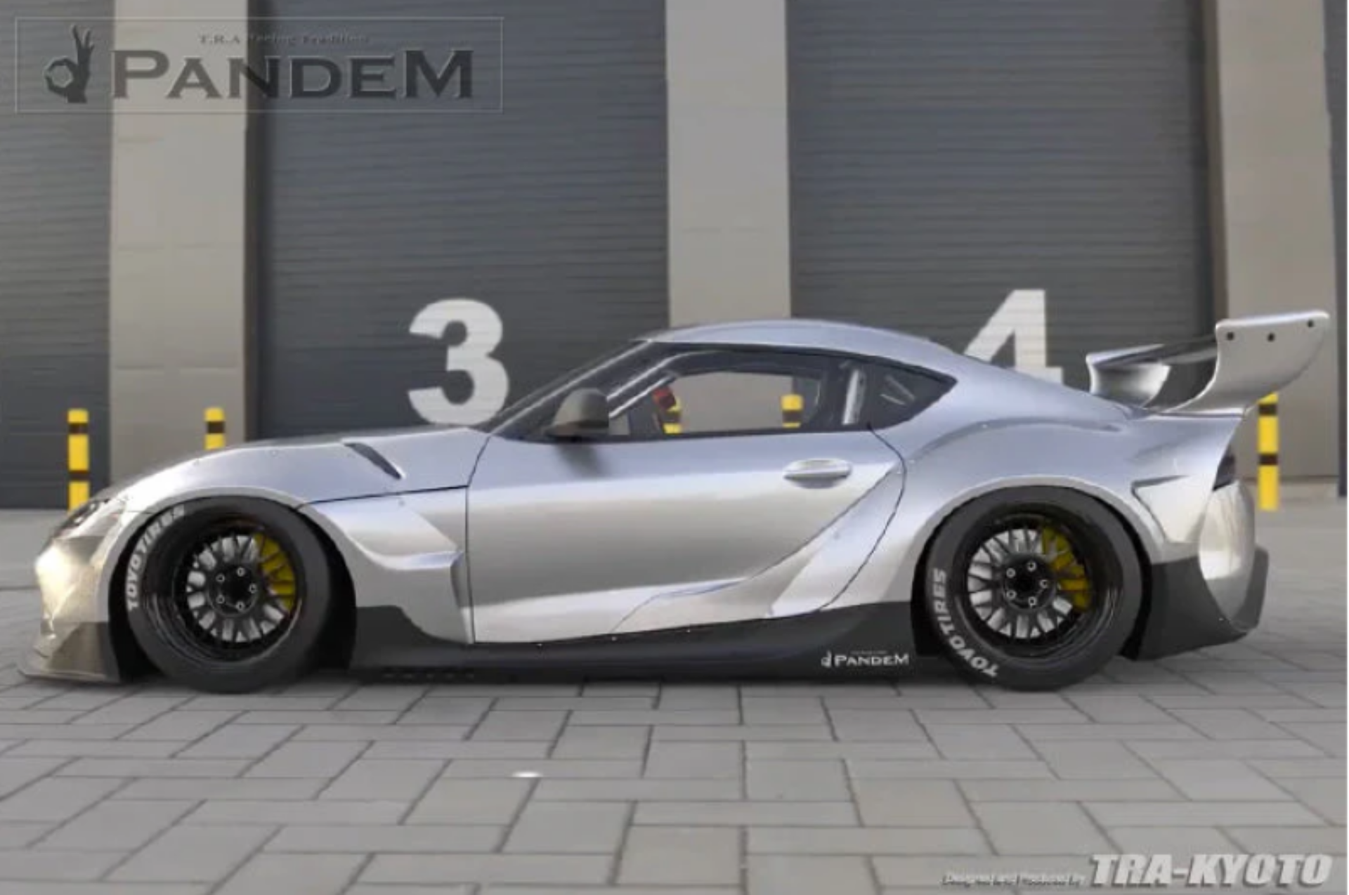 Picture of GReddy Pandem 2019+ Toyota Supra Side Skirts
